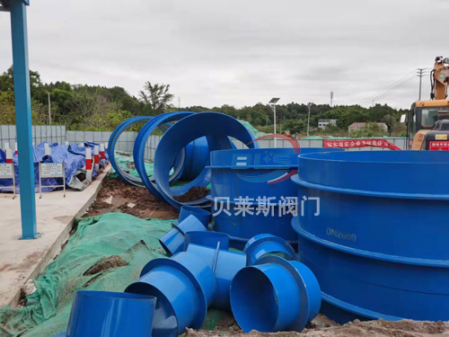 我公司防水套管在長(zhǎng)沙某工地使用現(xiàn)場(chǎng)